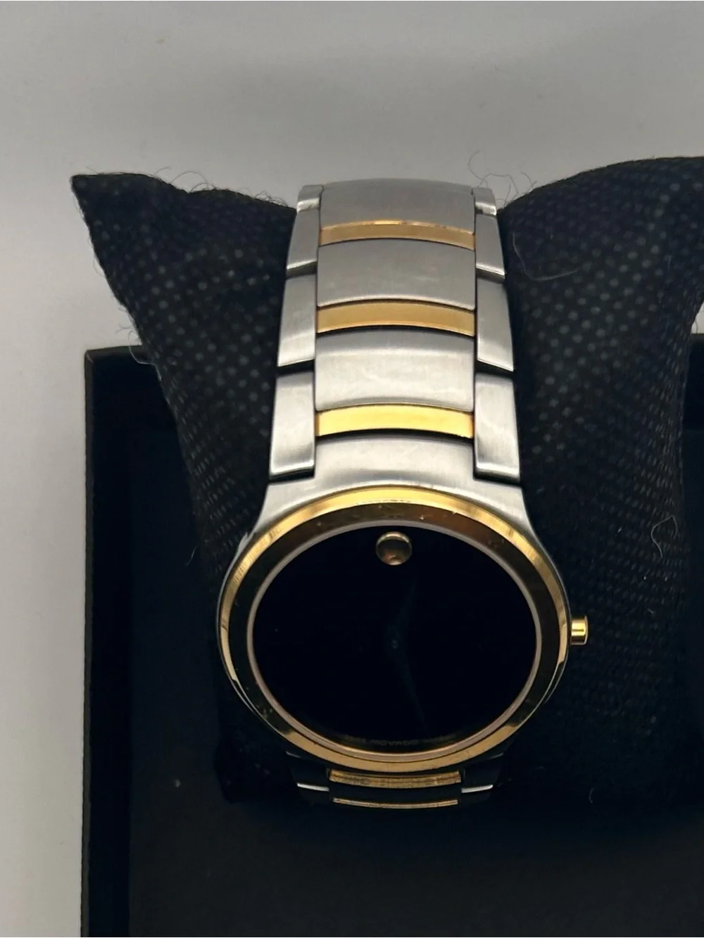 Movado Museum Men’s Two-Tone Gold & Silver Stainless Steel Quartz 34mm Watch